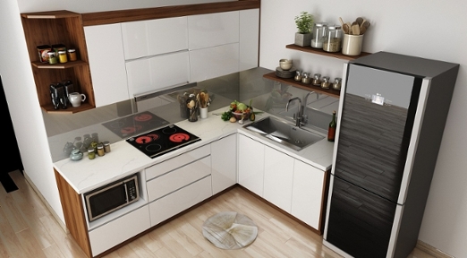 Phong cách thiết kế tủ bếp phù hợp với mọi không gian sống